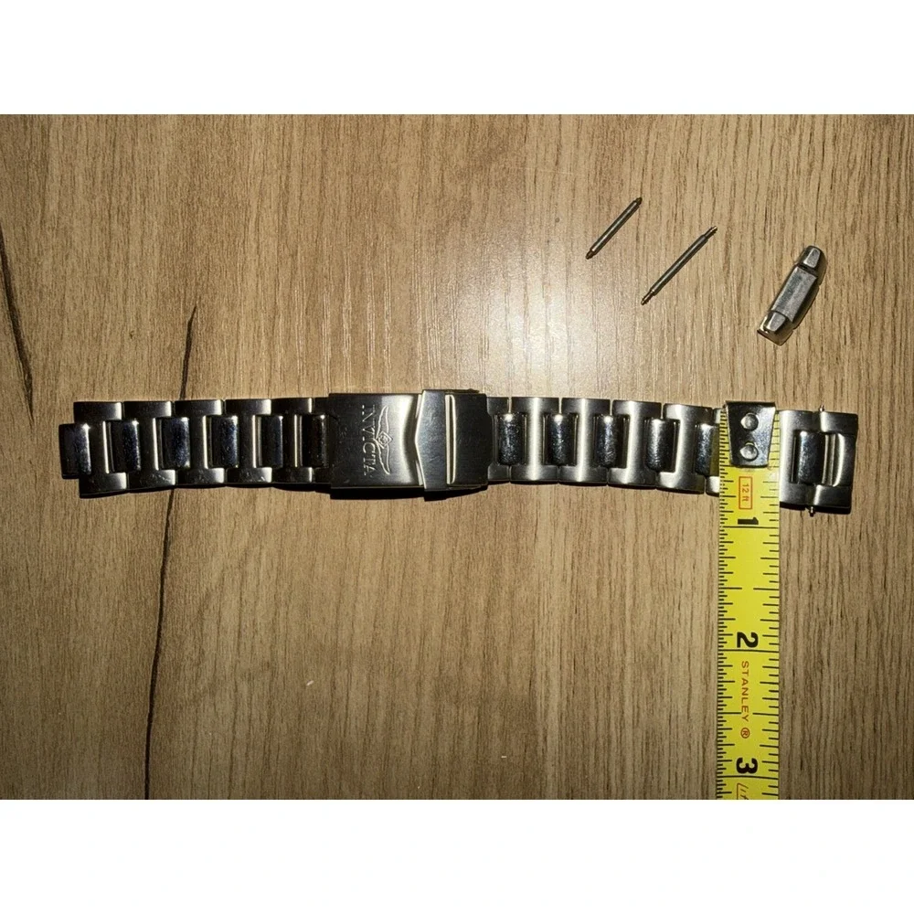 Invicta Stainless Steel Silver Tone Watch Band for Pro Diver 20119
